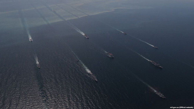 Bắt đầu cuộc tập trận quốc tế Sea Breeze 2018 tại Ukraine ảnh 1