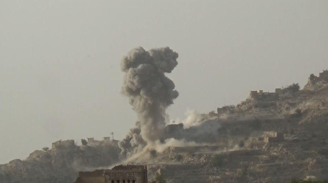 Một cứ điểm bị tấn công ở Hodeidah. (Nguồn: Teller Report) Yemen cáo buộc Houthi tấn công nhóm giám sát ngừng bắn ở Hodeidah ảnh 1