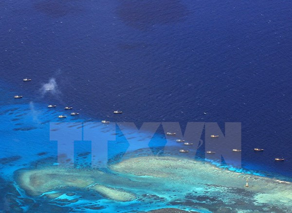 Tư lệnh Hải quân Mỹ quan ngại về tình hình trên Biển Đông ảnh 1