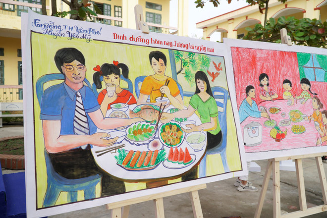 300 học sinh Hưng Yên hào hứng tìm hiểu kiến thức dinh dưỡng học đường ảnh 4