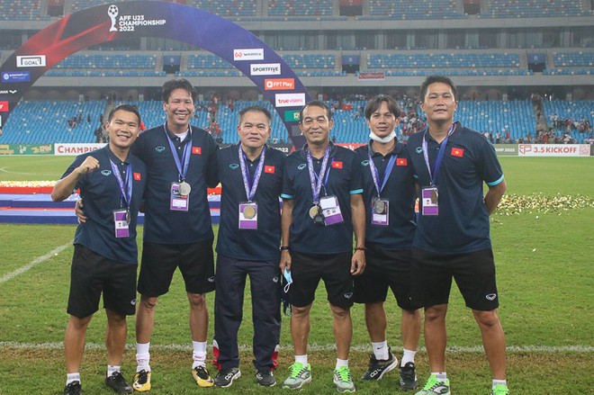HLV Đinh Thế Nam: ‘Cảm ơn cầu thủ U23 Việt Nam với tinh thần quả cảm’ ảnh 1