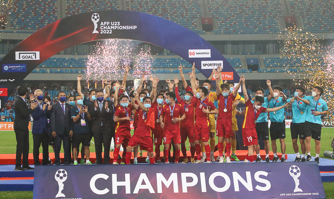 HLV Đinh Thế Nam: ‘Cảm ơn cầu thủ U23 Việt Nam với tinh thần quả cảm’ ảnh 2