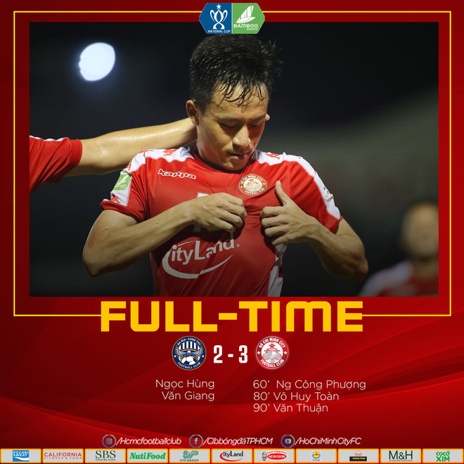 Công Phượng tỏa sáng giúp TP.HCM ngược dòng vào bán kết cúp Quốc gia ảnh 1