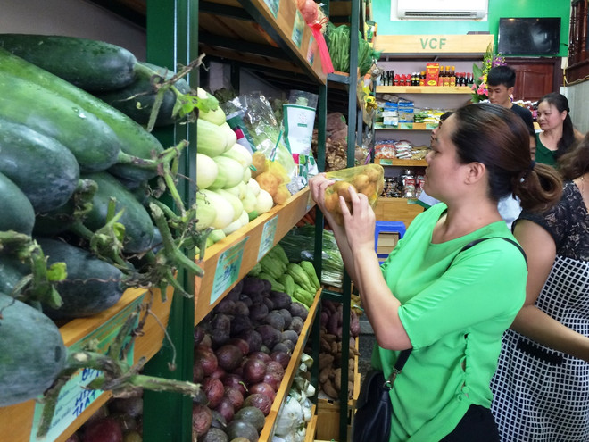 Thí điểm Siêu thị nông sản thực phẩm an toàn tại Hà Nội ảnh 1