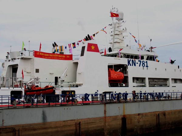 Lực lượng Kiểm ngư chính thức được trang bị vũ khí chuyên dụng ảnh 1