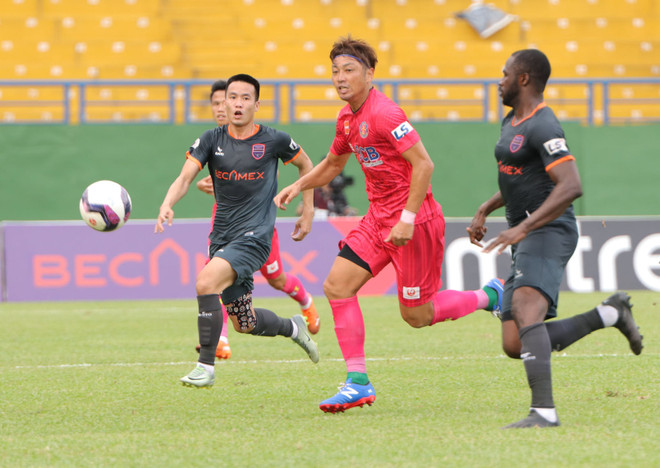 V-League 2021: Bình Dương thắng tối thiểu Sài Gòn FC trên sân nhà ảnh 1