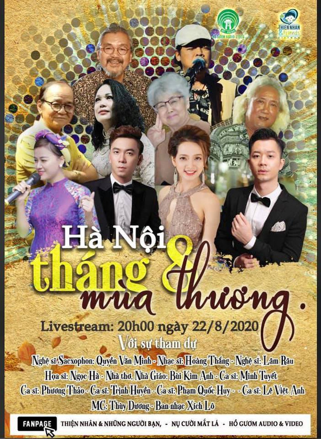 Quỹ Thiện Nhân tổ chức đêm nhạc online tháng Tám để tri ân và gây quỹ ảnh 1