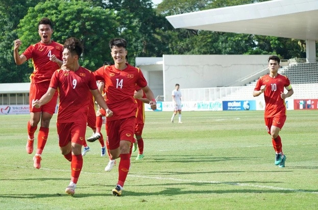 U19 Việt Nam giành chiến thắng đầu tiên tại giải U19 Đông Nam Á 2022 ảnh 1
