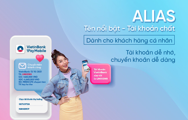VietinBank cho phép khách hàng đặt biệt danh cho tài khoản ngân hàng ảnh 1