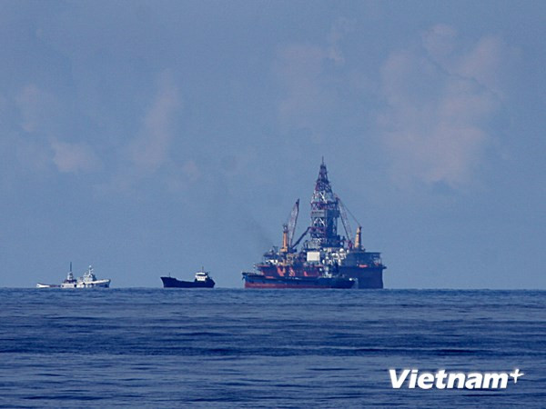 Trung Quốc tổ chức 35-40 tàu ngăn cản quyết liệt tàu chấp pháp VN ảnh 1