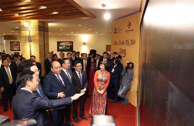 Thủ tướng khai trương phiên giao dịch chứng khoán đầu Xuân Kỷ Hợi 2019 ảnh 2