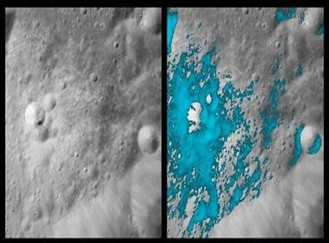 Phát hiện quan trọng về nước trên vùng sáng của Mặt Trăng ảnh 1