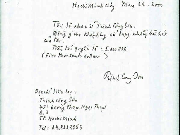 Phó Đức Phương: "Nội dung giấy xác nhận của Trịnh Công Sơn là mơ hồ" ảnh 1