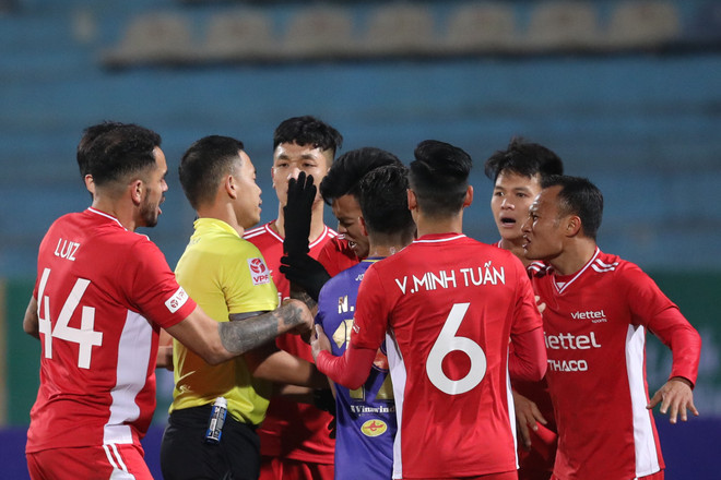 Hà Nội FC đánh bại Viettel ở 'derby Thủ đô,' giành Siêu cúp Quốc gia ảnh 10