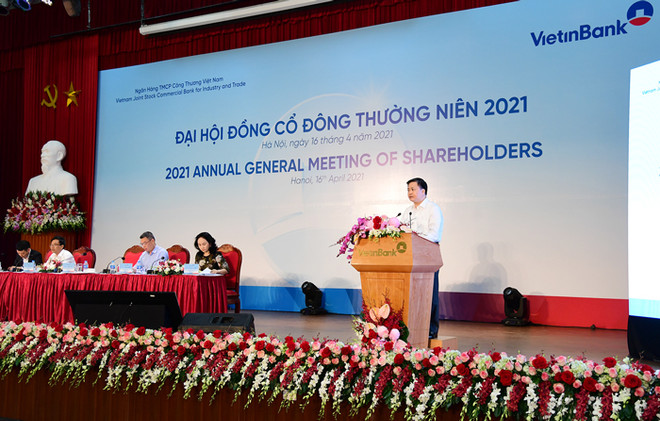 Ông Lê Đức Thọ - Ủy viên Ban Chấp hành Trung ương Đảng, Chủ tịch HĐQT VietinBank. (Ảnh: Vietnam+) VietinBank đảm bảo hài hòa lợi ích kinh tế và trách nhiệm xã hội ảnh 2