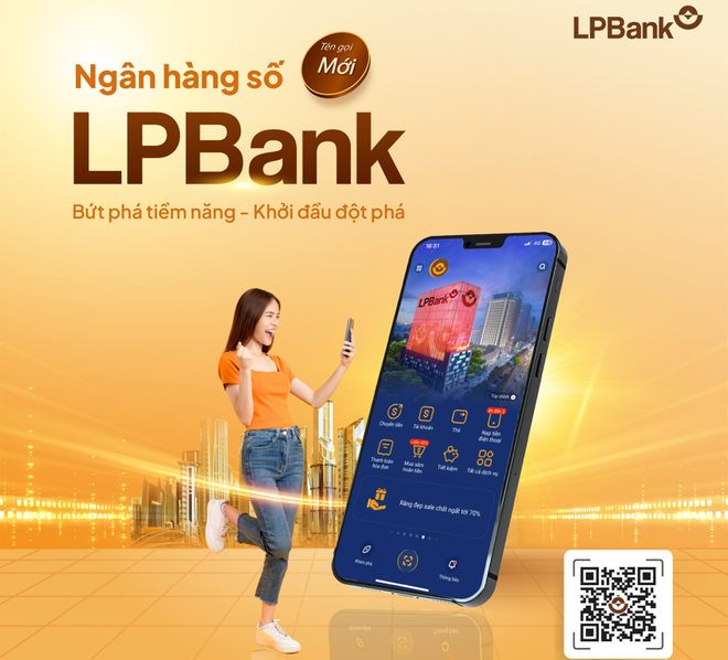 Nền tảng Ngân hàng số LPBank sẽ thay thế tên gọi cũ LienViet24h. (Ảnh: Vietnam+) 1.PNG