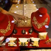Trang sức vàng được bày bán tại cửa hàng ở Yangon, Myanmar. (Ảnh: THX/TTXVN)