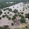 Lũ lụt tại Kerrville, Texas, Mỹ, ngày 4/7. (Ảnh: U.S. Coast Guard/TTXVN)