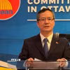 Đại sứ Việt Nam tại Canada Phạm Vinh Quang. (Ảnh: Hà Linh/TTXVN)