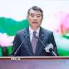 Thủ tướng Lê Minh Hưng phát biểu chỉ đạo tại Hội nghị quân chính toàn quân 6 tháng đầu năm 2026. (Ảnh: Dương Giang/TTXVN)