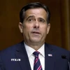 Ông John Ratcliffe trong một phiên điều trần tại Ủy ban tình báo Thượng viện Mỹ ở Washington, DC, Mỹ. (Ảnh: AP/TTXVN)