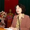 Thứ trưởng Nguyễn Thị Liên Hương. (Ảnh: Cổng Thông tin Điện tử Bộ Y tế)