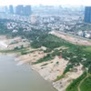 Sau khi hoàn thành, Công viên công cộng Phú Thượng được kỳ vọng trở thành “lá phổi xanh” ven sông phía Bắc Thủ đô, (Ảnh: Quốc Khánh/TTXVN)