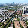 Một số dự án bất động sản tại quận Hà Đông, Hà Nội. (Ảnh: Tuấn Anh/TTXVN)