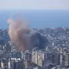 Khói bốc lên từ địa điểm ở ngoại ô Beirut, Liban sau cuộc không kích của Israel. (Ảnh: THX/TTXVN)