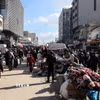 Người dân tại thành phố Gaza ngày 15/1/2026. (Ảnh: THX/TTXVN)