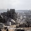 Cảnh đổ nát do xung đột tại Dải Gaza. (Ảnh: THX/TTXVN)