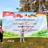 Đại sứ Vũ Quang Minh phát biểu khai mạc Giải golf hữu nghị Việt-Đức. (Ảnh: Phương Hoa/TTXVN)