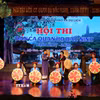 Tiết mục dự thi nội dung ca nhạc sân khấu quan họ. (Ảnh: Thái Hùng/TTXVN)