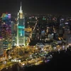 Một góc Thành phố Hồ Chí Minh bên sông Sài Gòn phát triển đồng bộ, hiện đại. (Ảnh: Quốc Khánh/TTXVN)