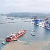 Cảng biển quốc tế Vizhinjam. (Ảnh: newindianexpress)