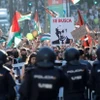 Quang cảnh cuộc biểu tình. (Ảnh: AFP)