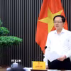Phó Thủ tướng Hồ Quốc Dũng phát biểu. (Ảnh: Tuấn Anh/TTXVN)
