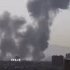 Khói bốc lên sau một vụ nổ ở thủ đô Tehran, Iran. (Ảnh: The Times of Israel/TTXVN)