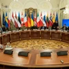 Các cố vấn an ninh quốc gia của các nước châu Âu tham dự một diễn đàn an ninh tại Kiev, Ukraine. (Ảnh: AP)
