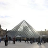 Bảo tàng Louvre tại thủ đô Paris, Pháp. (Ảnh: THX/TTXVN)