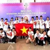 Đoàn học sinh Việt Nam tại cuộc thi Olympic Toán và Khoa học quốc tế (IMSO) lần thứ 22. (Ảnh: Đoàn Việt Nam tham gia IMSO cung cấp)