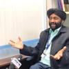Giáo sư Bilveer Singh, Phó trưởng Khoa Khoa học chính trị tại Đại học Quốc gia Singapore, trả lời phỏng vấn TTXVN. (Ảnh: Tất Đạt/TTXVN)