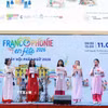 Những bài hát được biểu diễn bằng tiếng Pháp khai mạc Ngày hội Pháp ngữ 2026. (Ảnh: Xuân Khu/TTXVN)