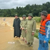 Mưa lũ sau bão số 5 đe dọa an toàn hệ thống đê điều