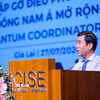 Phó Giám đốc Sở Khoa học Công nghệ, Tiến sỹ Nguyễn Hữu Hà phát biểu (Ảnh: Sỹ Thắng/TTXVN)