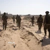 Binh sỹ Israel được triển khai tại Dải Gaza ngày 18/4/2025. (Ảnh: THX/TTXVN)