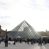 Bảo tàng Louvre tại thủ đô Paris, Pháp. (Ảnh: THX/TTXVN)