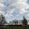 Nhà Trắng tại Washington D.C., Mỹ. (Ảnh: THX/TTXVN)