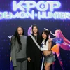 Audrey Nuna, EJAE và Rei Ami tham dự buổi chiếu đặc biệt KPop Demon Hunters vào ngày 16/6/2025 tại Los Angeles, California. (Ảnh: Getty Images)
