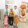 Các bệnh nhi trong ngày xuất viện. (Ảnh: TTXVN phát)
